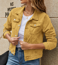 Women's Denim Jacket for Casual Wear