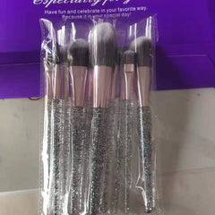 10-Piece Essential Makeup Brush Kit