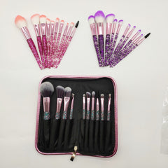 10-Piece Essential Makeup Brush Kit