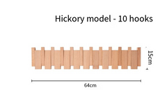 Simplicity Piano Key Wall Coat Rack (One Piece)