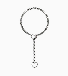 Heart Slip Chain Necklace for Women