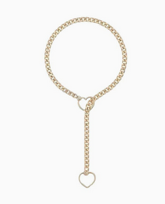 Heart Slip Chain Necklace for Women