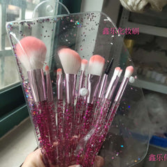 10-Piece Essential Makeup Brush Kit