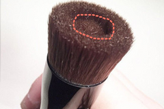Sleek Ash Wood Foundation Brush
