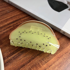 Summer Acrylic Fruit Hair Claw Clip for Women