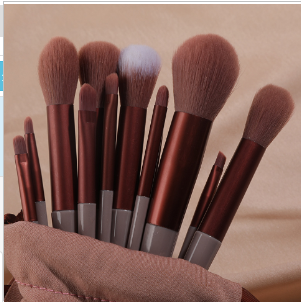 Premium Soft Makeup Brushes Set - 13 Pieces (One Set)