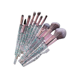 10-Piece Essential Makeup Brush Kit