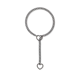 Heart Slip Chain Necklace for Women
