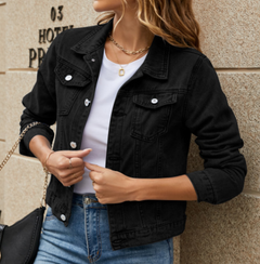 Women's Denim Jacket for Casual Wear