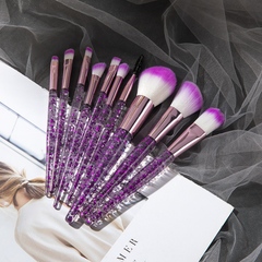 10-Piece Essential Makeup Brush Kit
